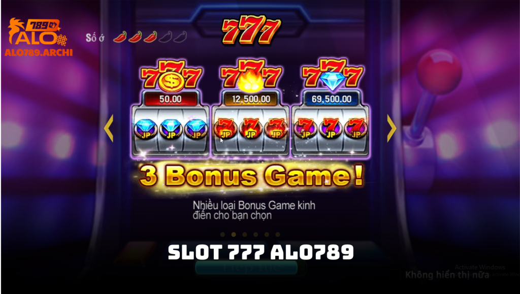 Slot 777 ALO789 - Hành trình săn jackpot đỉnh cao với thưởng khủng