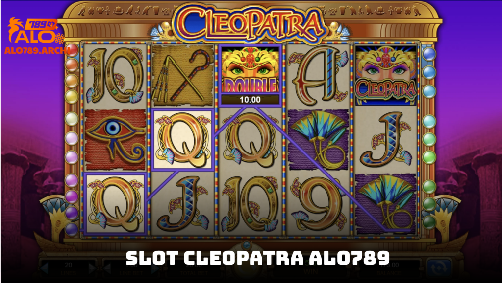Slot Cleopatra ALO789 - Chinh phục kho báu ai cập với thưởng khủng